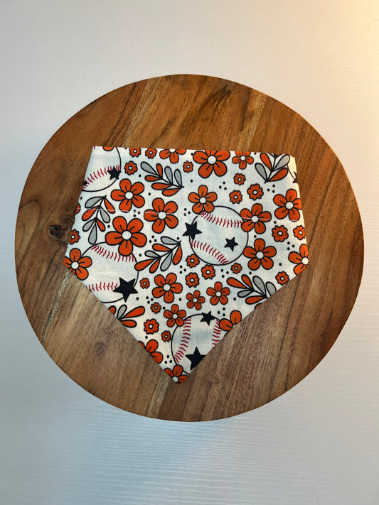 Orioles Floral Bandana
