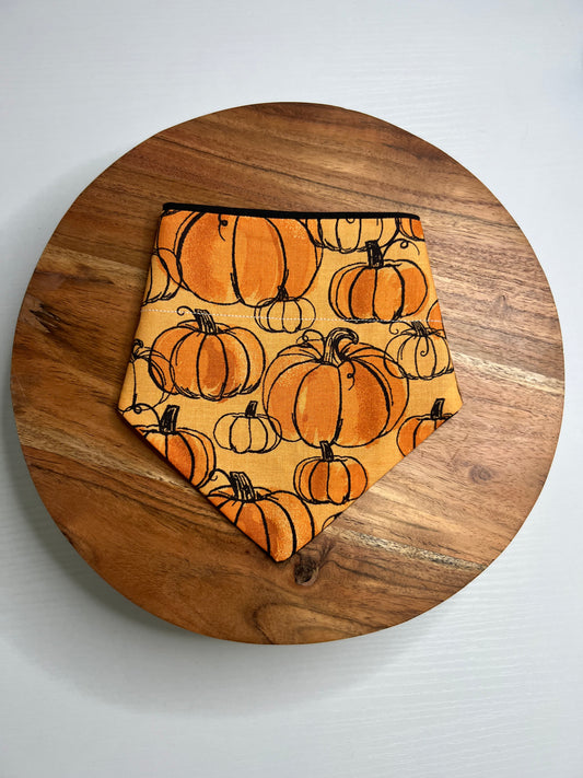 Large Pumpkins Bandana