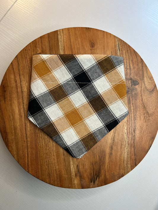 Fall Plaid Bandana